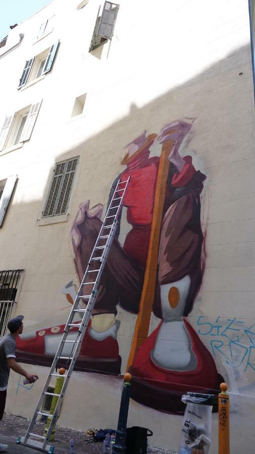 Quartier Des Createurs "La Plaine Cours Julien" Chambre Privee Dans Appartement Menage Frequent Des Parties Commune Marseille Exterior photo